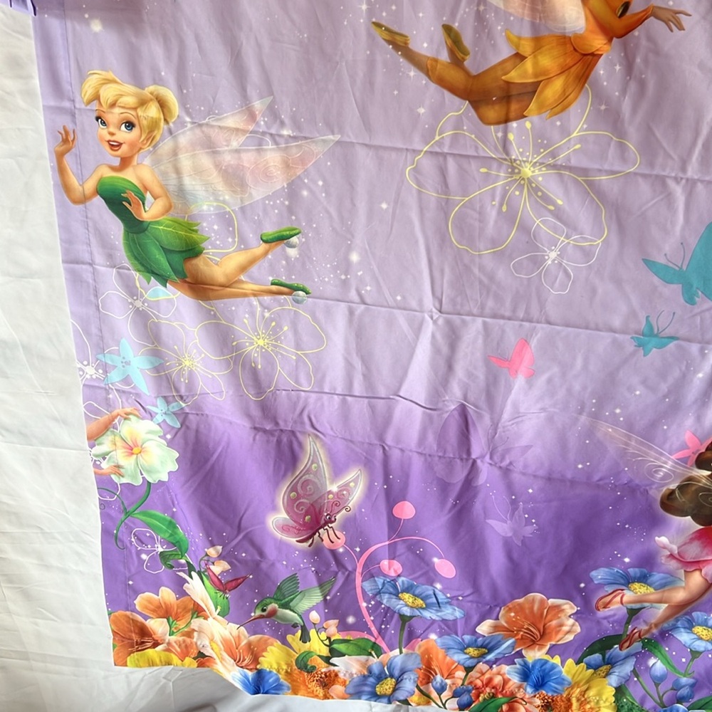 💚 3 for $15 💚   -   Fairies Curtains Panels Set with Tiebacks - Picture 9 of 16